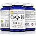 Mental Refreshment: Pure CoQ10 200Mg 200 Capsules (1 Bottle)