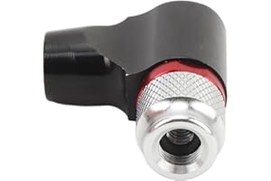 CO2 Bike Tire Inflator with Insulated Sleeve Compatible for Presta Valve American Valve for UNF 3/8in Thread 12g 16g 18g 25g 