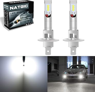 6000k Bright White UK Stock Fast Post Audi A3 8V H11 Foglight Bulbs