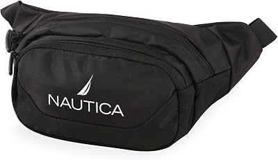 Unisex Bauchtasche Gürteltasche, Schwarz