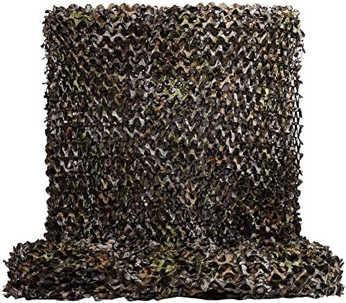 HYOUT Woodland Camouflage Netting,Jungle Maple Camo Net for Hunting Shooting Blind Camping Military Party Decoration Watching Hide