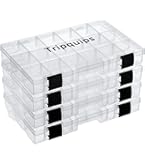 Amazon.com: ZXDIN3 Medium Plastic Fishing Tackle Box Storage