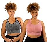 Under Control Sports Bras for Women Plus Size High