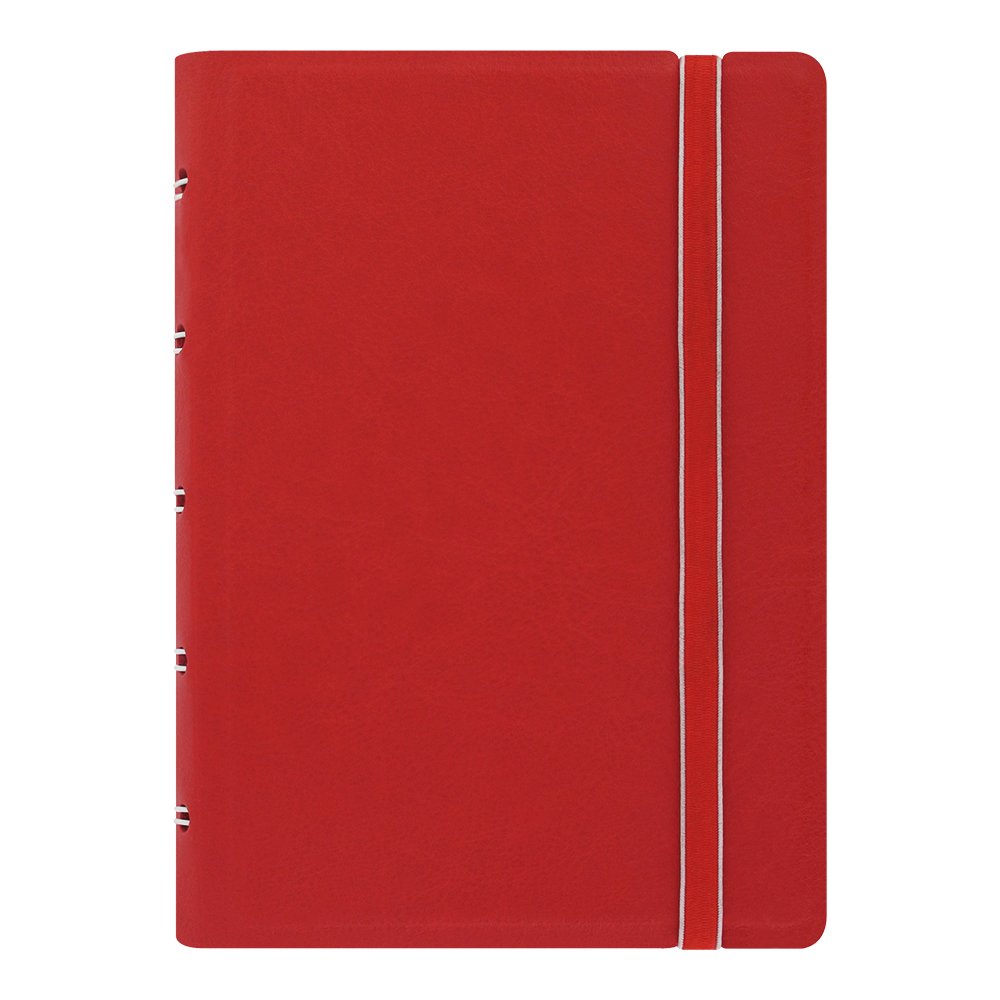Filofax Notebook, Pocket Size, 5.5 x 3.5 inches, Red (B115002U)