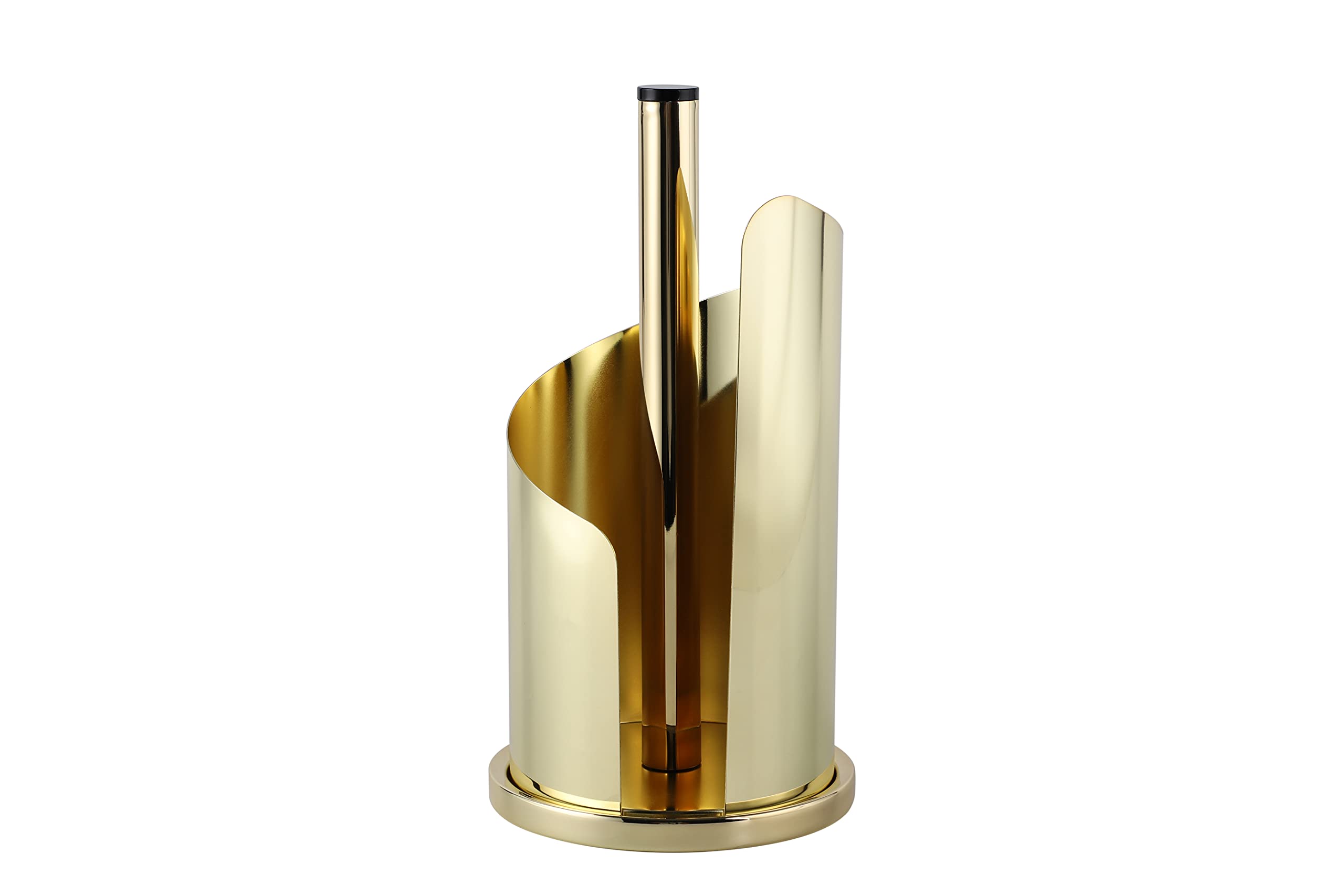 Echtwerk Stainless Steel Kitchen Roll Holder, Gold Edition, 15.5 x 33 cm