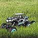 SZJJX 6WD RC Cars, Remote Control Off-Road Climbing Truck, 1/14 Scale High Speed Vehicle, 2.4Ghz Electric Radio Controlled Rock Crawler, All-Terrain RTR Buggy Blue