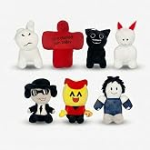 Happy Toy Kid Set of 7 Soft Plush Toys &ndash; Fun for Kids, Cuddling, Travel &amp; Playtime Premium Stuffed Toy Collection