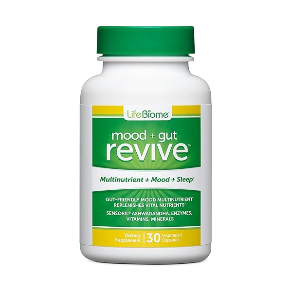 DR. DREW SINATRA’S LIFEBIOME MOOD + GUT REVIVE MOOD MULTI REPLENISHES NUTRIENTS, BOOSTS MOOD WITH ASHWAGANDHA, IMPROVES SLEEP QUALITY IMPACTED BY STRESS