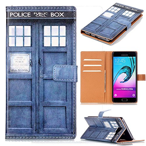 Galaxy A5 2016 Case Galaxy A510 Case Tardis Blue Police