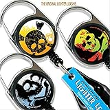LIGHTER LEASH Premium Clip Skulls Series