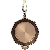 FINEX 8" Cast Iron Skillet, Modern Heirloom, Handcrafted in the USA, Pre-seasoned with Organic Flaxseed Oil