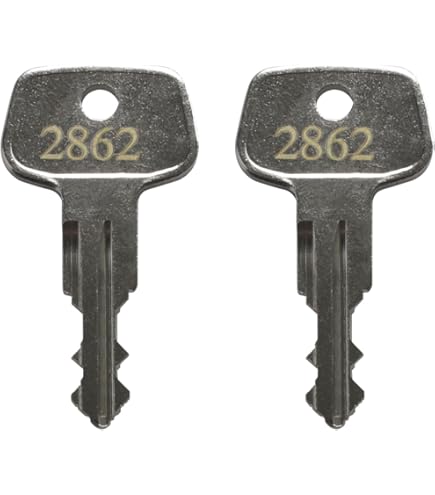 Amazon.com: VIDABTE 2826 X-Cargo Luggage Roof Replacement Keys,X