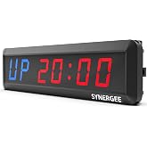 Synergee 16.5" Interval Timer &ndash; Programmable Wall Mounted Clock