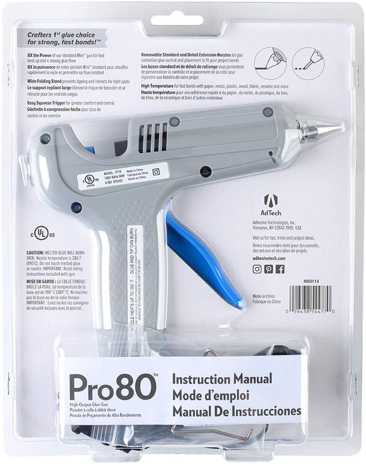 Adtech Pro80 Hot Glue Gun, Pro 80: Arts, Crafts & Sewing