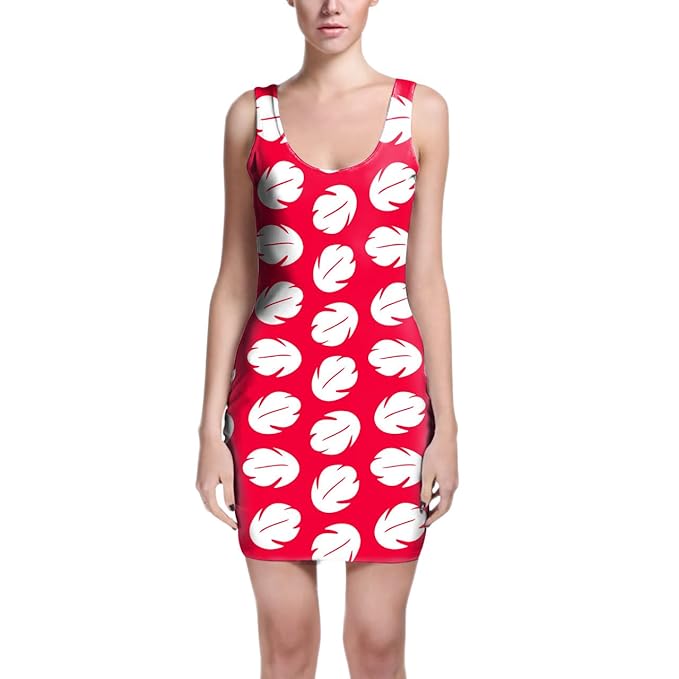 hawaiian bodycon dress