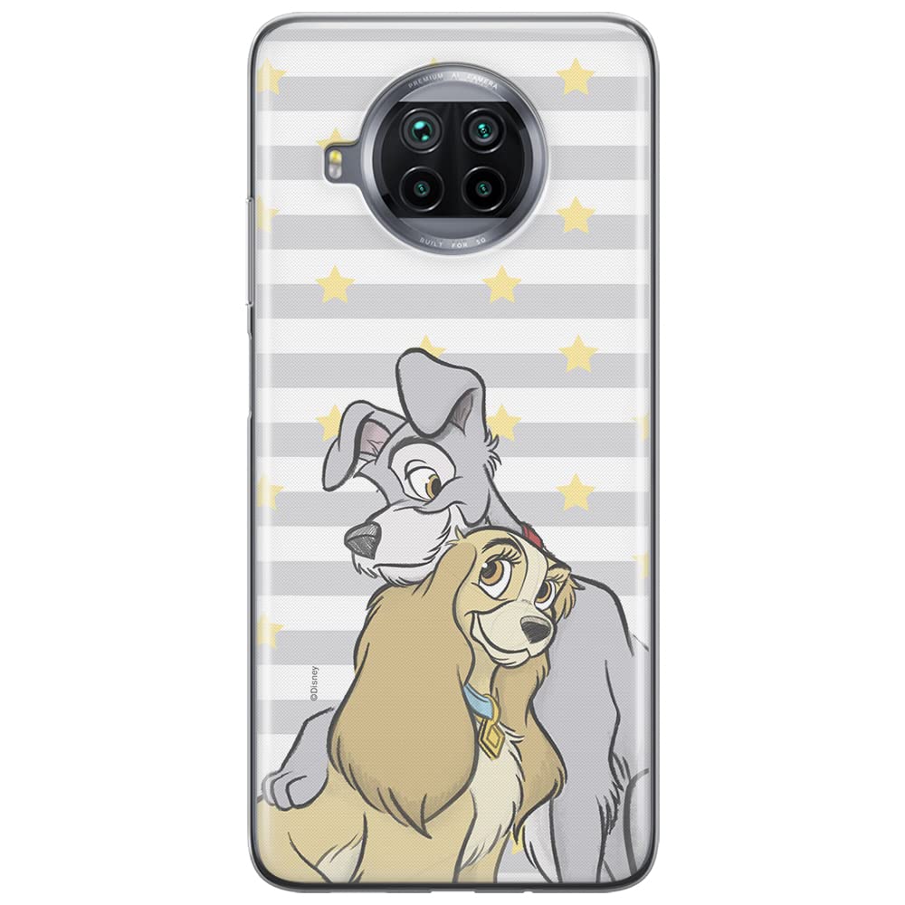 ERT GROUP mobile phone case for Xiaomi MI 10T LITE/REDMI NOTE 9 PRO 5G original and officially Licensed Disney pattern Lady and the Tramp 001, case made of TPU — image 1