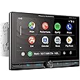 Power Acoustik CPAA-70D10F Car Stereo - Apple CarPlay & Android Auto Head Unit, 10.6" Floating Double DIN Touchscreen Car Stereo with Bluetooth, Aux Input, USB, SD, AM/FM Receiver, CD DVD Player