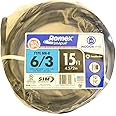 Southwire 15 ft. 6/3 Black Stranded Romex SIMpull CU NM-B W/G Wire