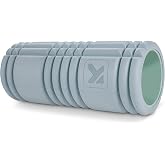 TRIGGERPOINT Performance Therapy Grid Patented Multi-Density Foam Massage Roller (80% Recycled) Exercise, Deep Tissue Muscle Recovery - Muscle Pain&amp;Tightness, Improves Circulation (13"), Blue