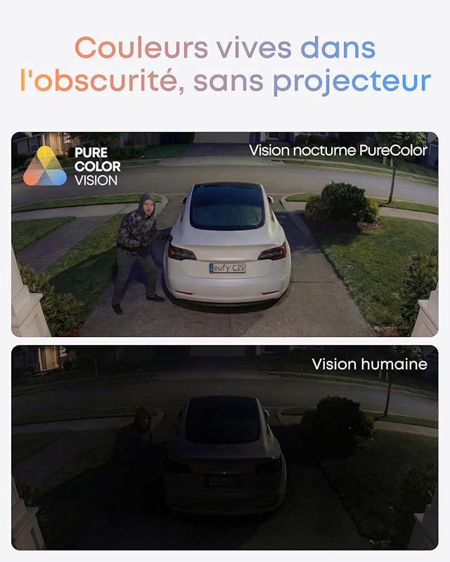 eufyCam C35 Caméra Surveillance WiFi extérieur sans Fil
