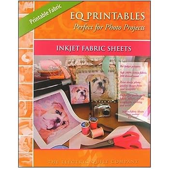 EQ Printables Inkjet Fabric Sheets: Amazon.ca: Home &amp; Kitchen
