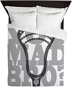 Amazon Com Cafepress Lacrosse You Mad Bro Queen Duvet Home