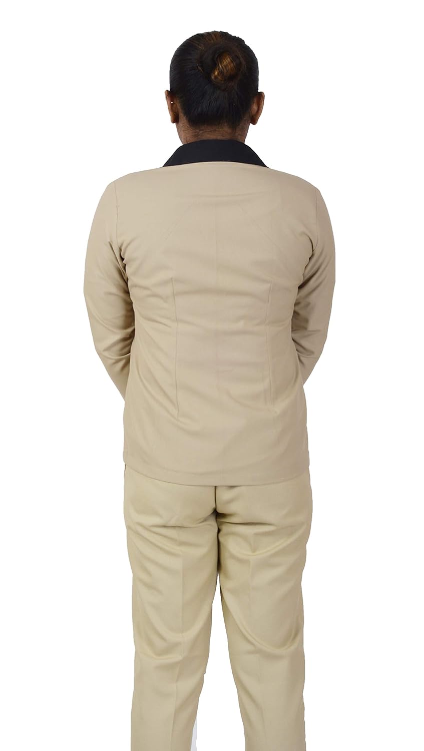 v2uniforms women,s beige formal suit