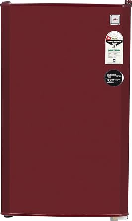 Godrej 99L 1 Star Direct Cool Single Door Refrigerator (RD CHAMP 114 WRF 1.2 WIN RED,