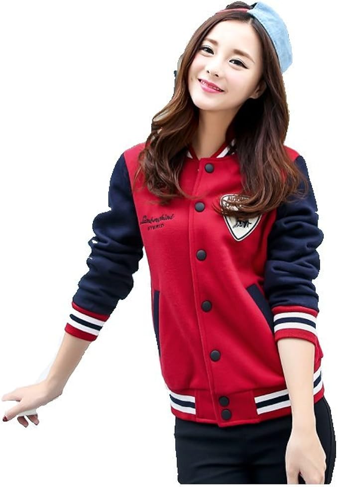 Amazon Co Jp かっこいいスタジャン 野球 男女ペアコーデ Xxxl レッド 並行輸入品 服 ファッション小物