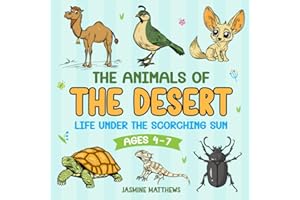 The Animals of the Desert: Life Under the Scorching Sun: Get your kids closer to nature with our desert animals coloring book
