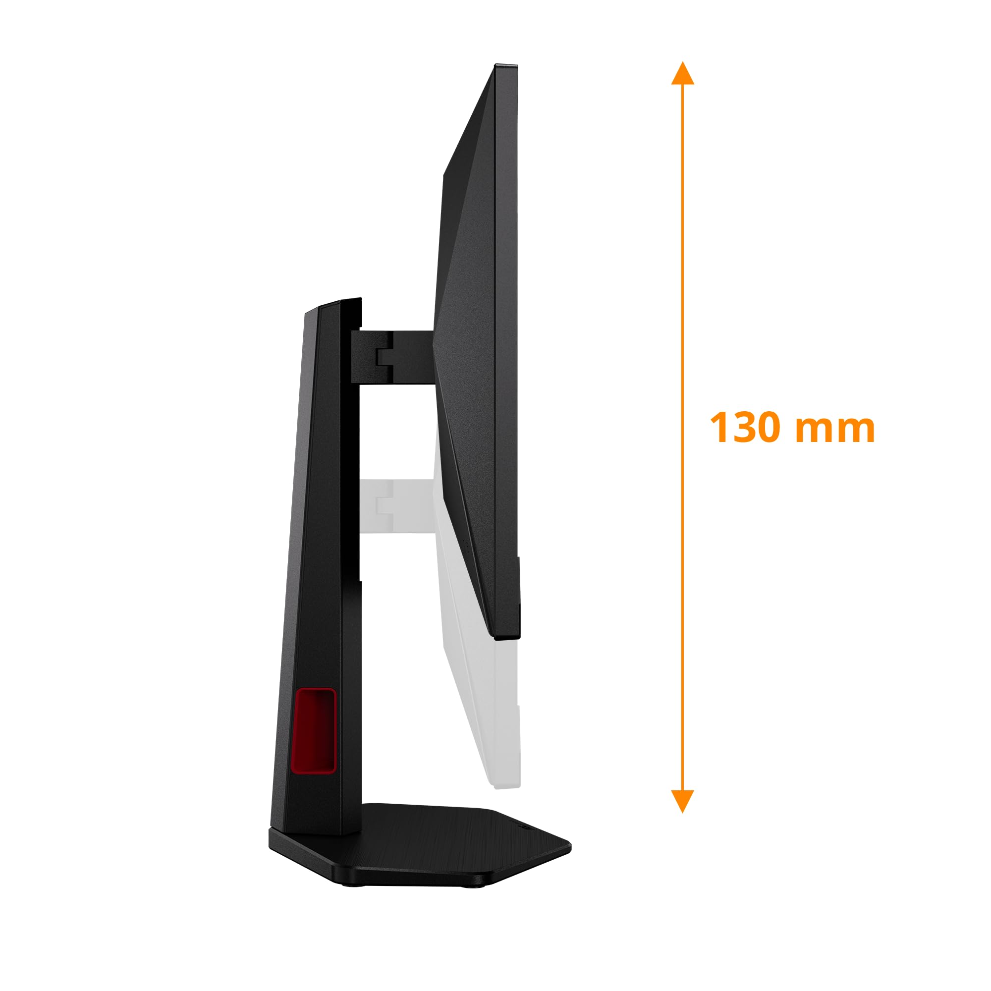 AOC 24G4ZR 24 Zoll FHD Gaming Monitor, 260Hz, Fast IPS Panel, 1ms GtG, HDR10, G-Sync Compatible, Höhenverstellung,(1920x1080 HDMI 2X 2.0 DP 1x 1.4) Schwarz 4