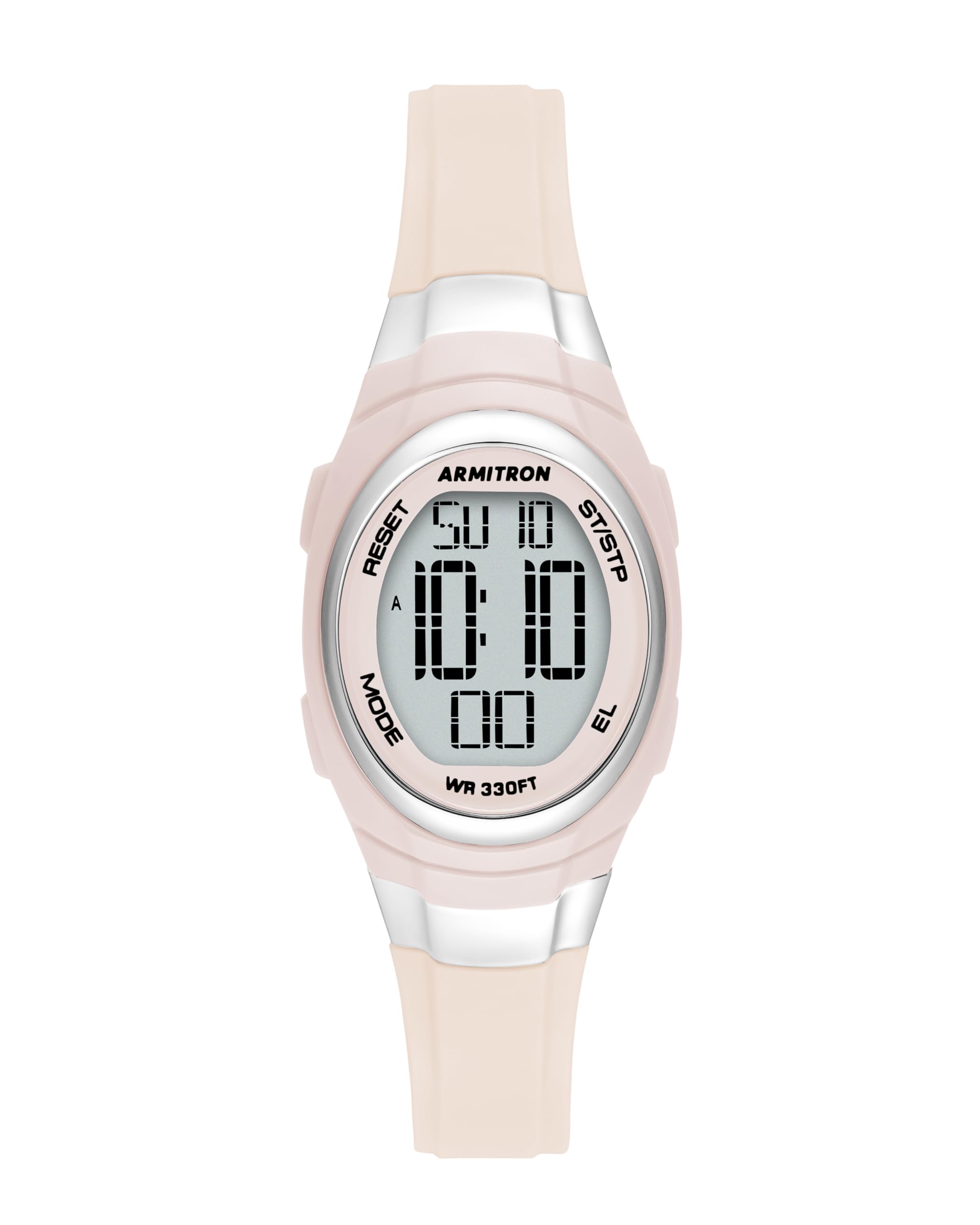 Armitron Womens Fitness Watch, Light Pink