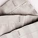 mDesign Satin Stripe Fabric Shower Curtain Liner - 72