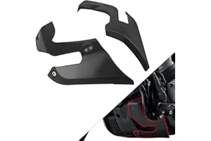 CHIFUN Motorcycle Front Spoiler Chin Guard Chassis Lower Fairing Cowl Side Panel Cover Accessories Compatible with Harley Nig