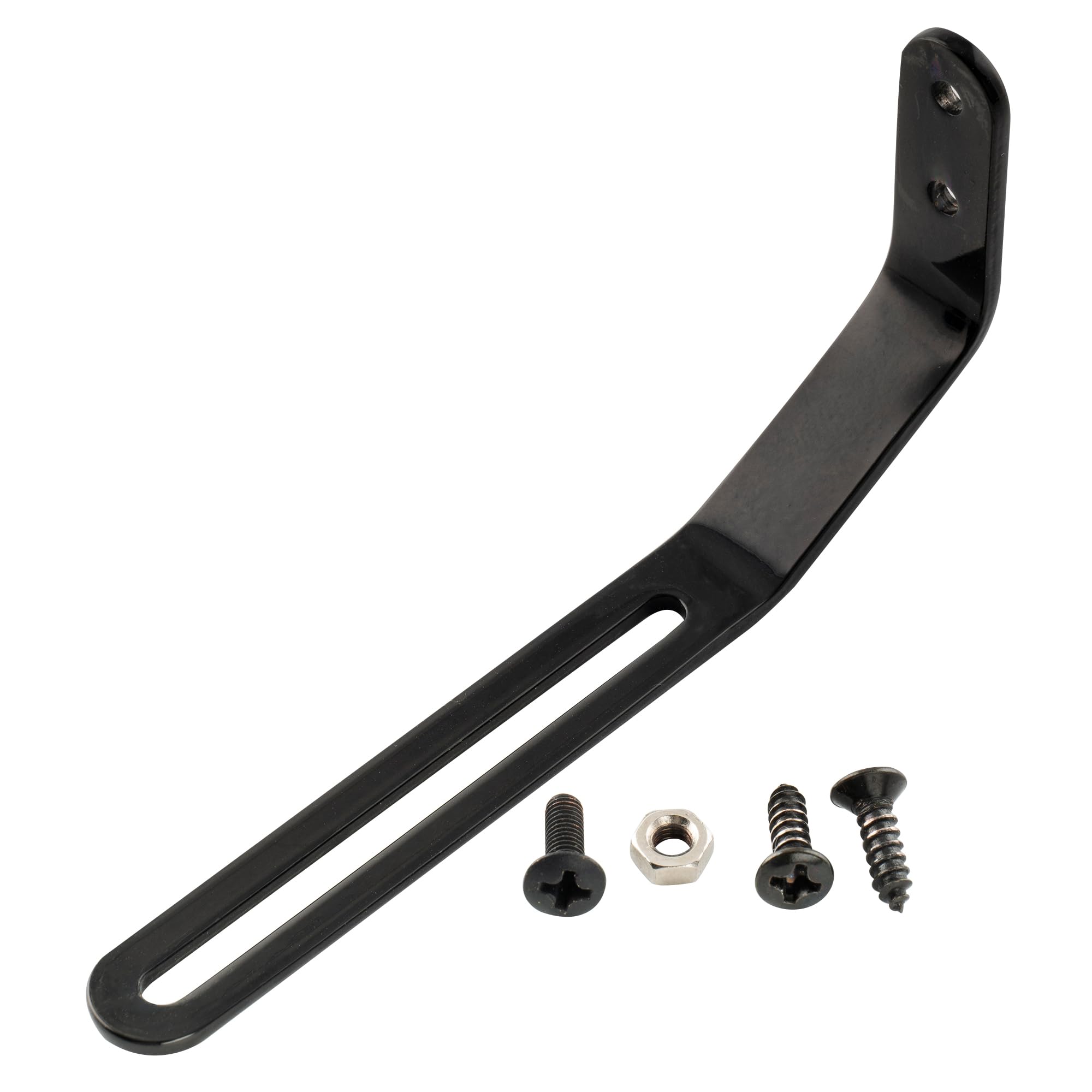 Musiclily Pro Universal Pickguard Bracket Support for Archtop Jazz Hollow Body Guitar, Black