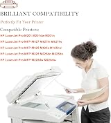 ASEKER Compatible 83X CF283X Toner Cartridge HP M201 M127 M125 M225 (2 Black) view 2