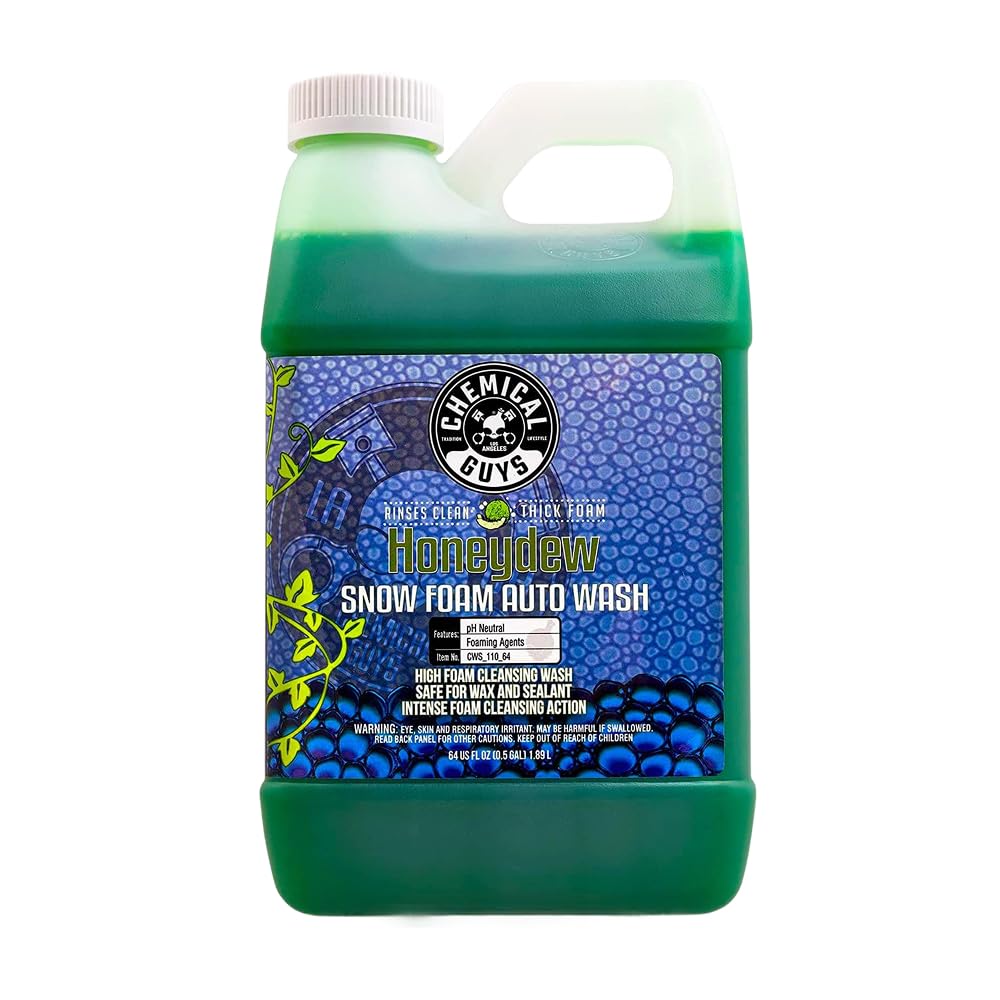 Chemical Guys, Honeydew Snow Foam Car Wash Soap for Foam Cannons, 64 oz