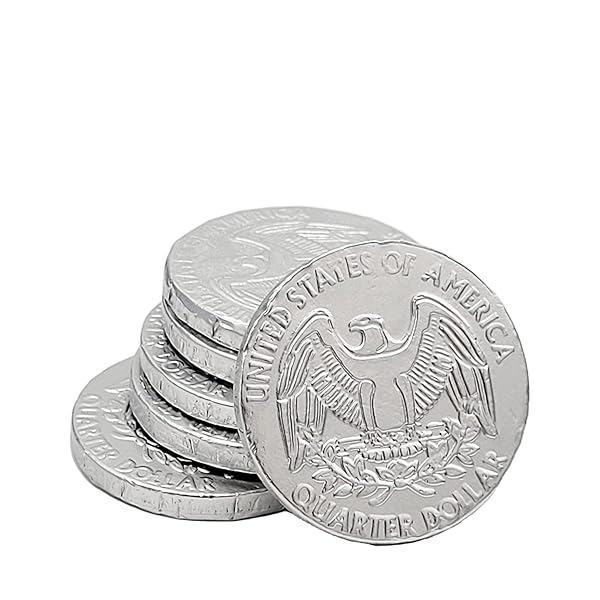 THE DREIDEL COMPANY DARK CHOCOLATE COINS, HANUKKAH GELT, SILVER, MADE WITH PREMIUM CHOCOLATE, GLUTEN-FREE, NON-GMO, KOSHER CERTIFIED (100-PACK)