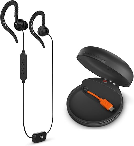 JBL Focus 700 In-Ear Wireless Sport Headphones Charging Case - Black: Amazon.ca: Cell Phones 