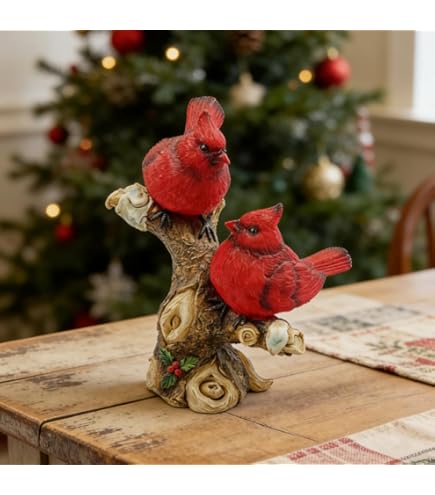 Amazon.com: Gishima Cardinal Figurines Red Cardinals Bird on