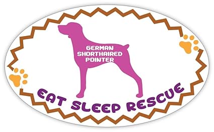Amazon Com Makoroni Eat Sleep Rescue German Shorthaired Pointer