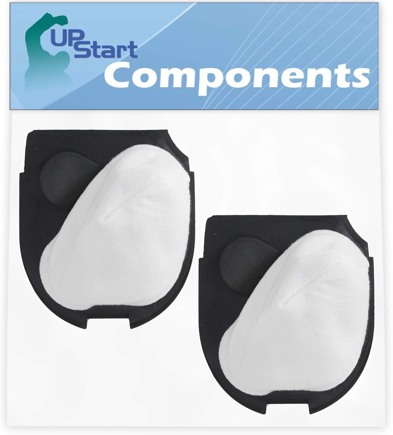 2-Pack DCF-11 Filter Replacement for Eureka Quick UP 71B, 71, 41A, 70A, 71A, 71AV & Eureka 39657, Eureka DCF 11 Vacuum Cleaners - Compatible with Eureka DCF-11 62558A Filter