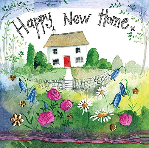 Alex Clark Happy New Home Cottage Card