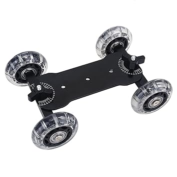 Mugast Carro riel de la cámara, Carro portátil y liviano con ...