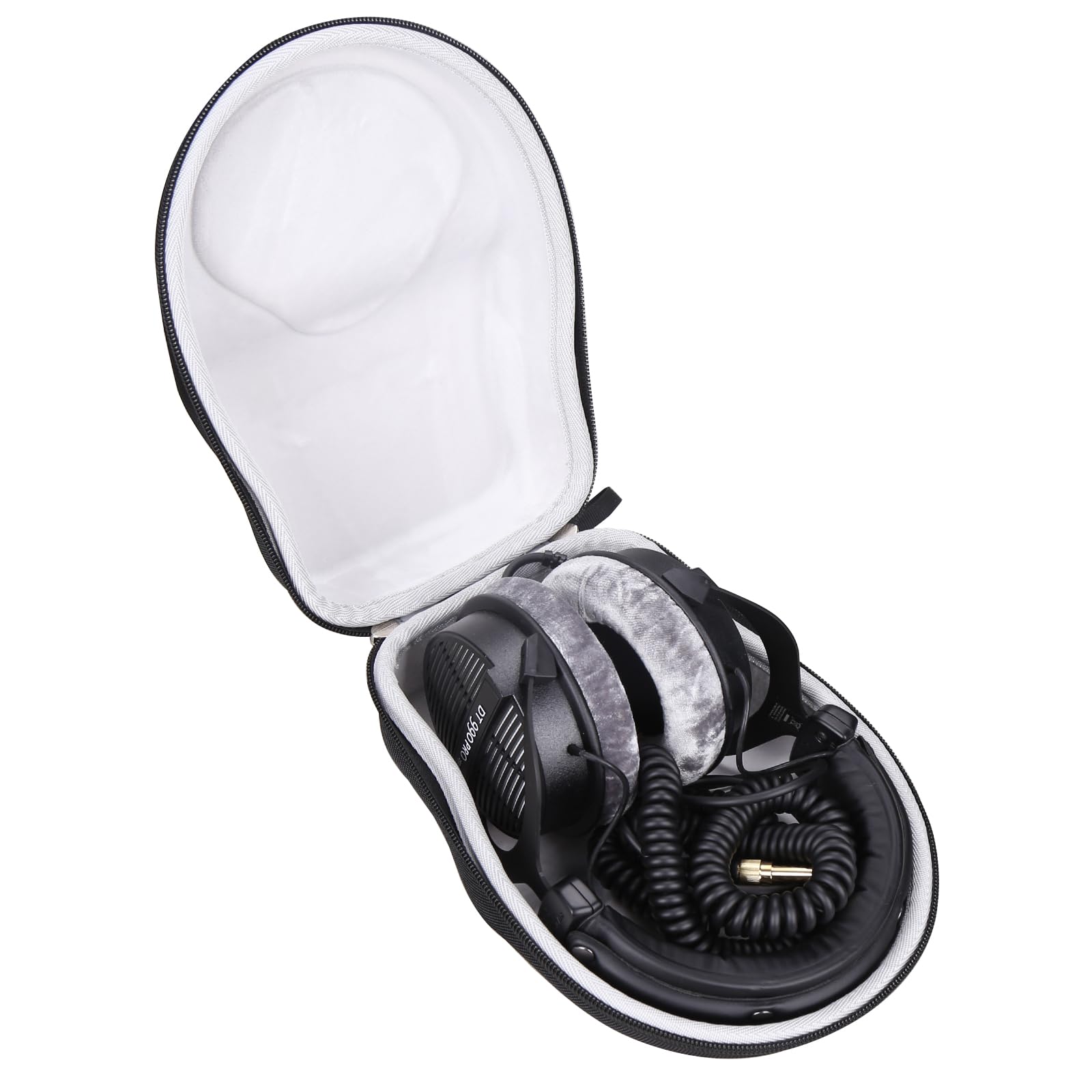 Photo 1 of Mchoi Headphone Case Compatible with Beyerdynamic DT 990 PRO/DT 770 PRO Open Studio Headphone, Case Only (Grey)