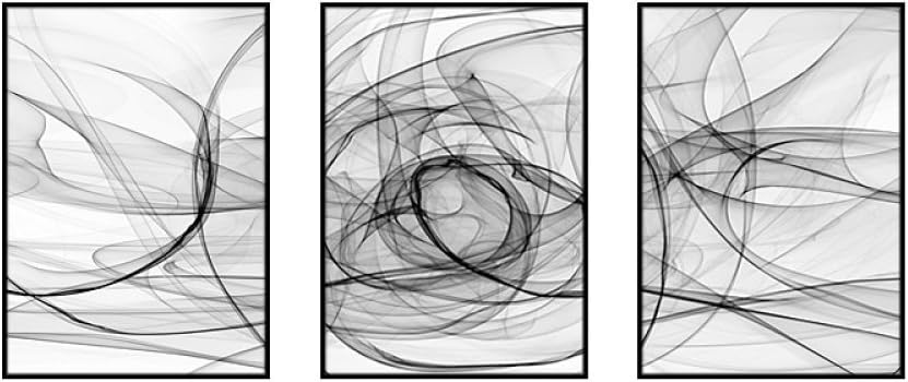 Amazon Com Stts Modern Minimalist Black White Painting