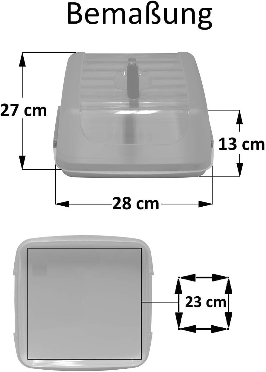 Ustensiles A Patisserie Patisserie Loclic Com Boite A Gateau Rectangulaire En Plastique Avec Poignee De Transport Et Couvercle De Fermeture