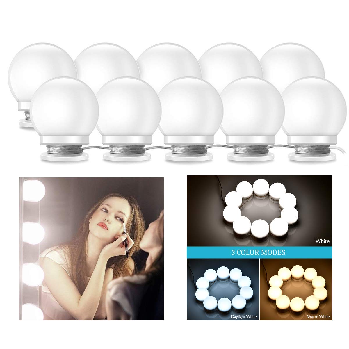 Vanity Mirror Lights Kit Keeptpeek 3 Di Buy Online In China At Desertcart