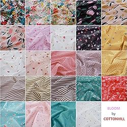 COTTONVILL Collection Bloom 20COUNT Cotton Print