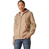ARIAT womens Rebar All-weather Sherpa Full Zip Hoodie